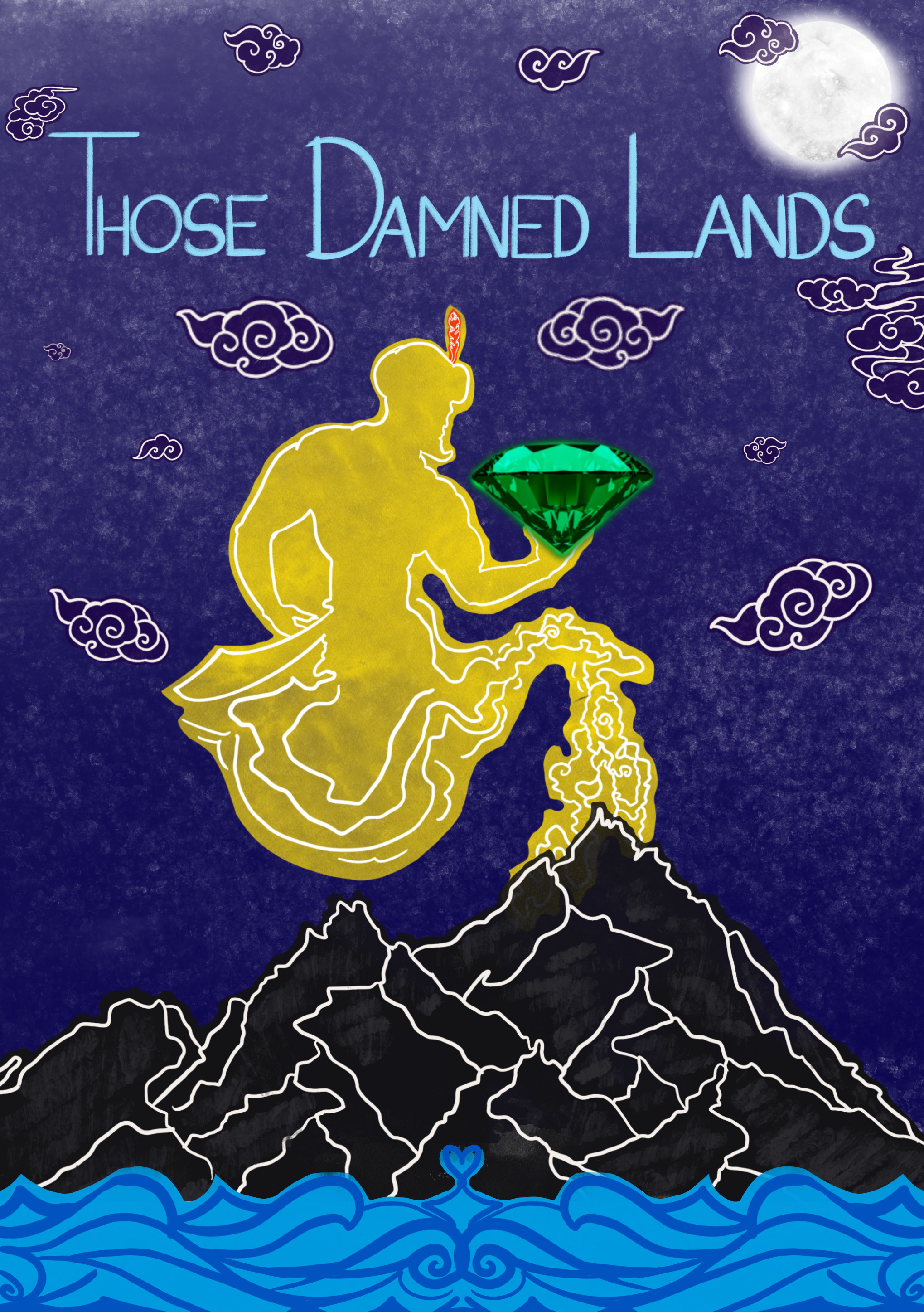 Those Damned Lands - مکتوبِ ملکون (Paperback) Cover