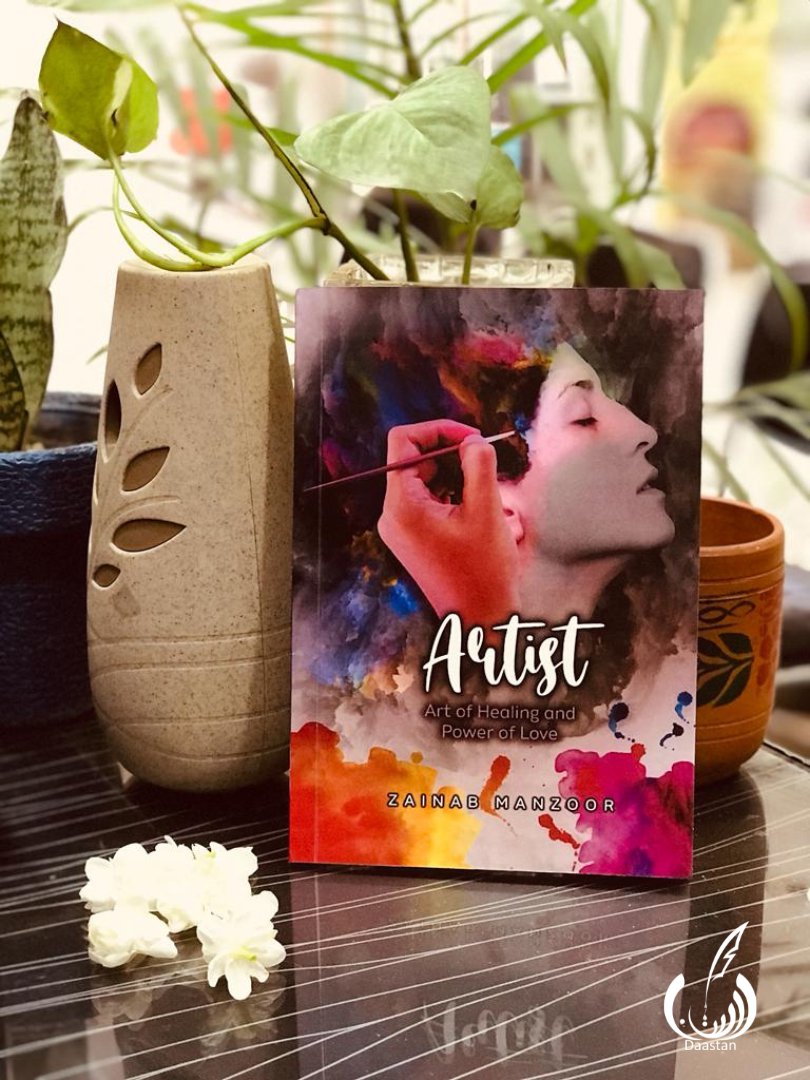 Photo 3 of Artist: Art of Healing and Power of Love- poetry book about self-love by Zainab Manzoor - published by Daastan