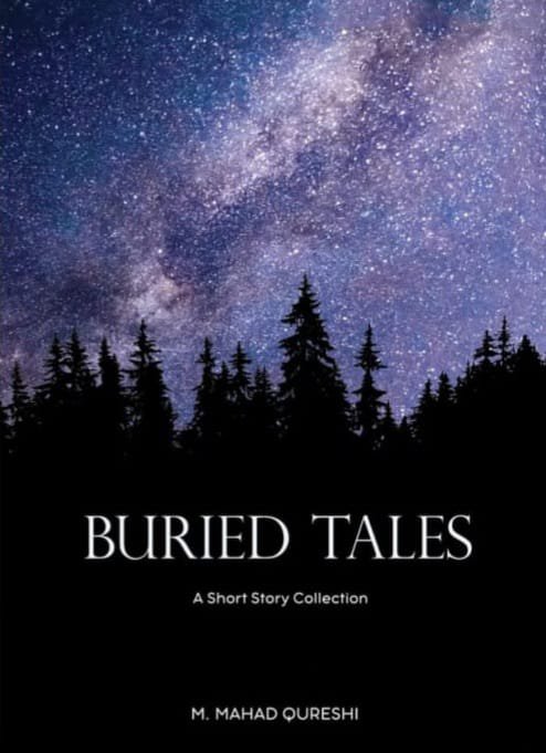 Cover of Buried Tales- Emotional Short Stories Book    