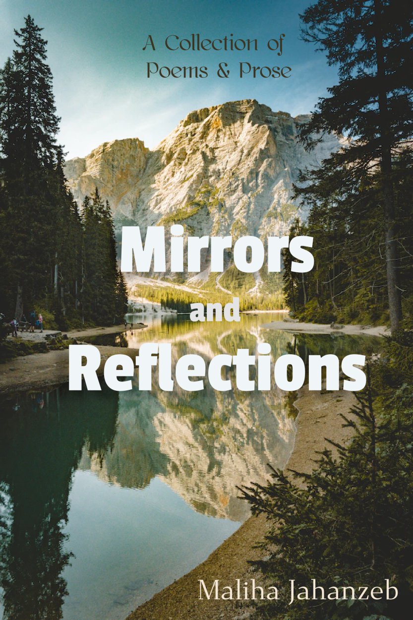 Cover of Mirrors and Reflections- Personal Essay Book by Maliha Jahanzeb