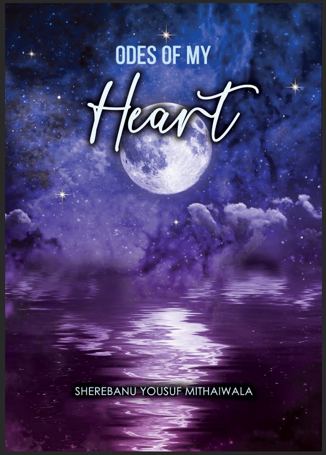 Cover of Odes Of My Heart- Poetry Anthology Book 
