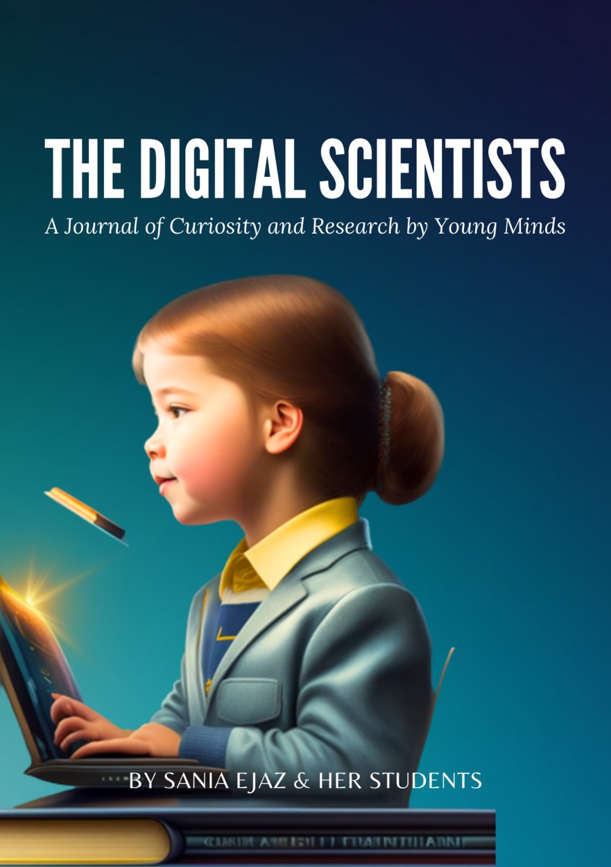 Cover of The Digital Scientists- Art and Science Book  