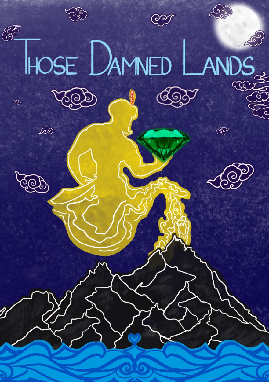 Cover of Those Damned Lands - مکتوبِ ملکوں