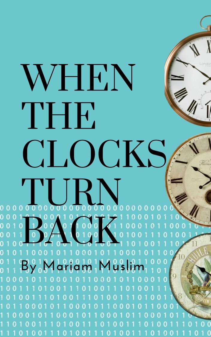 Cover of When The Clocks Turn Back- Book About Time Travel   