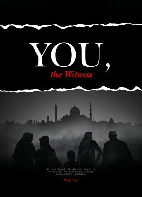 You, the witness - Palestinian poetry book 