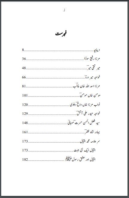 Photo 3 of Urdu Maushray Mai Ghazal Ki Maqbooliyat Key Kam-Deeda Aur Na-Deeda Jawahir Aur Safaat by Prof. Muhammad Rais Alvi - published by Daastan